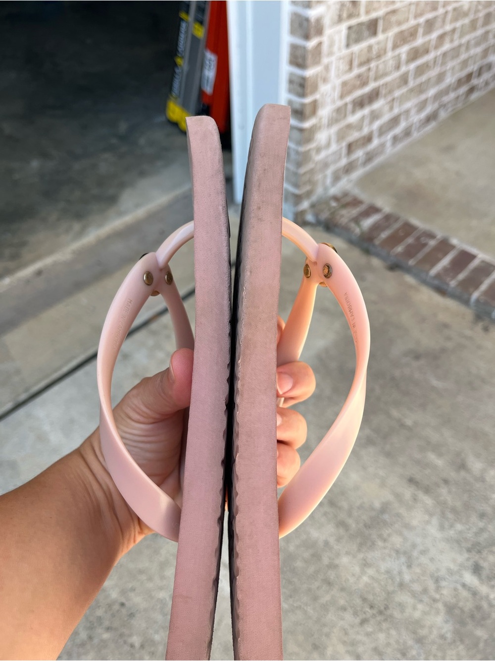 Tory Burch Blush Pink Flip Flops size 7 - Picture 4 of 6
